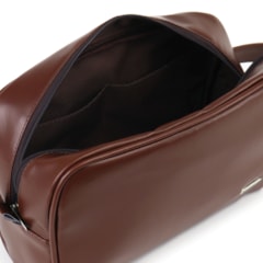 Necessaire Essential Grande Marrom Cacau