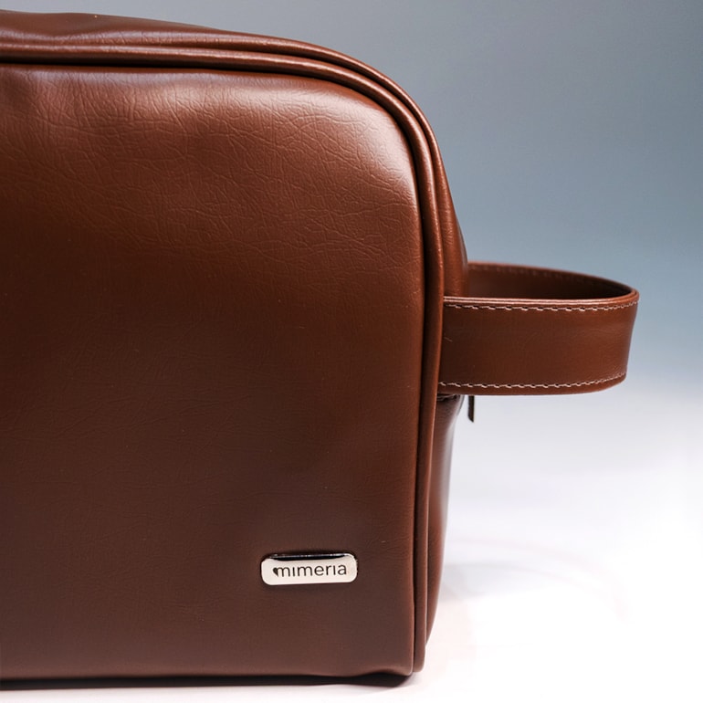 Necessaire Essential Grande Marrom Cacau