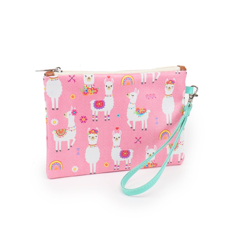 Necessaire Flat Lhama Candy