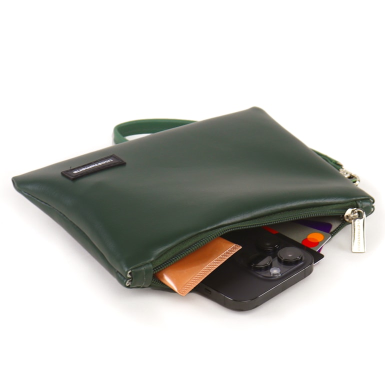 Necessaire Flat Verde Oliva