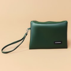 Necessaire Flat Verde Oliva