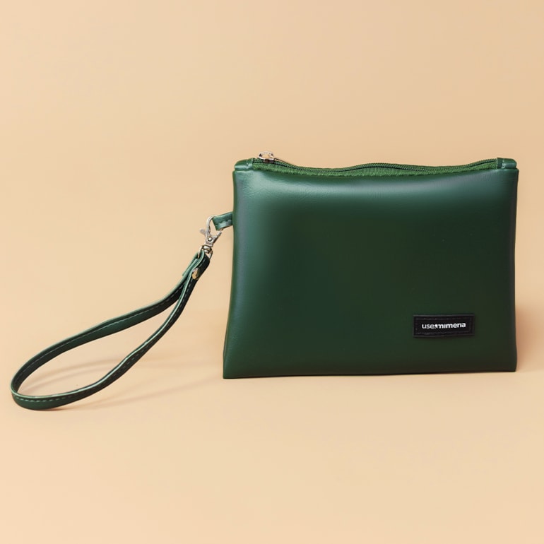 Necessaire Flat Verde Oliva