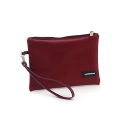 Necessaire Flat Vermelho Cereja