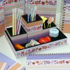 Organizador de Mesa Decorado Pop