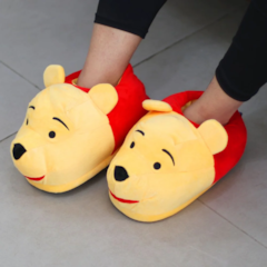 Pantufa 3D Ursinho Pooh Tamanho:P (33-35)