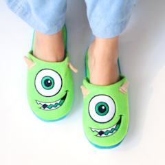 Pantufa Chinelo 3D Monstros S.A. - Mike Wozawski