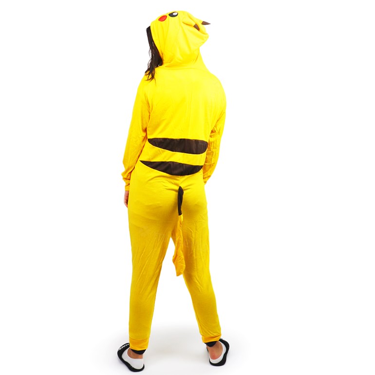 Disguise Fantasia clássica de tamanho adulto Pikachu, Amarelo