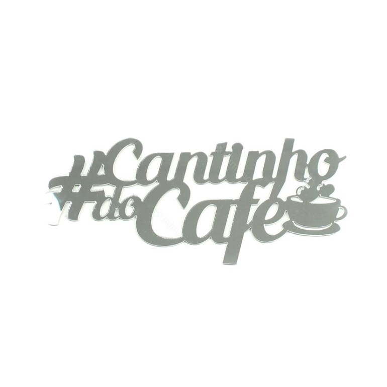 Placa Cantinho do Café Prata