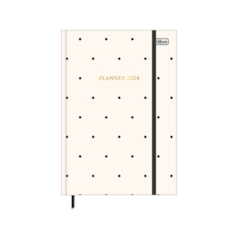 Planner 2023 Semanal West Village Poá Branco Pequeno