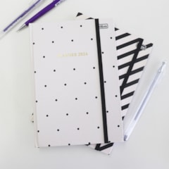 Planner 2023 Semanal West Village Poá Branco Pequeno