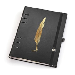 Planner Fichário Noir Pena Grande