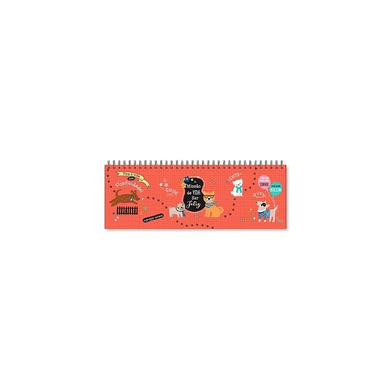 Planner Organizador Semanal Cachorro Amigo