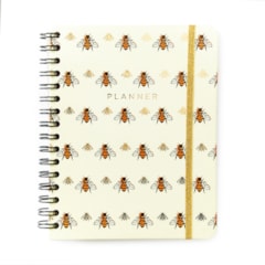 Planner Permanente Wire-O Semanal Notas A5 Melissa Favo de Abelhas