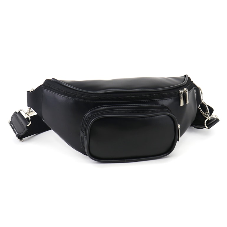 Pochete com Bolso Preta