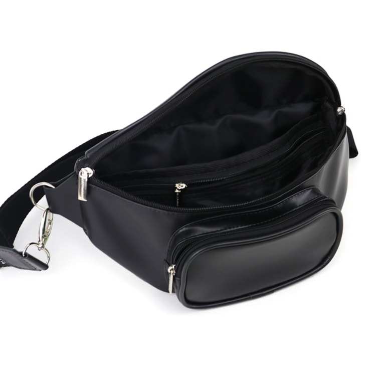 Pochete com Bolso Preta