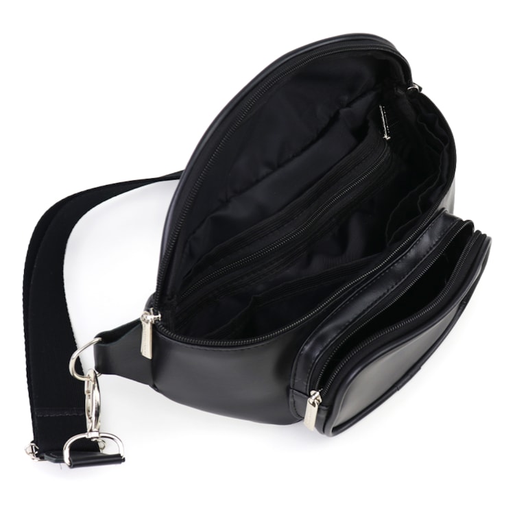 Pochete com Bolso Preta
