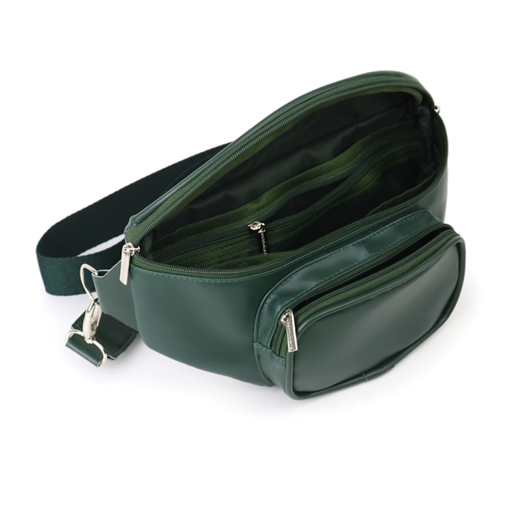 Pochete com Bolso Verde Oliva