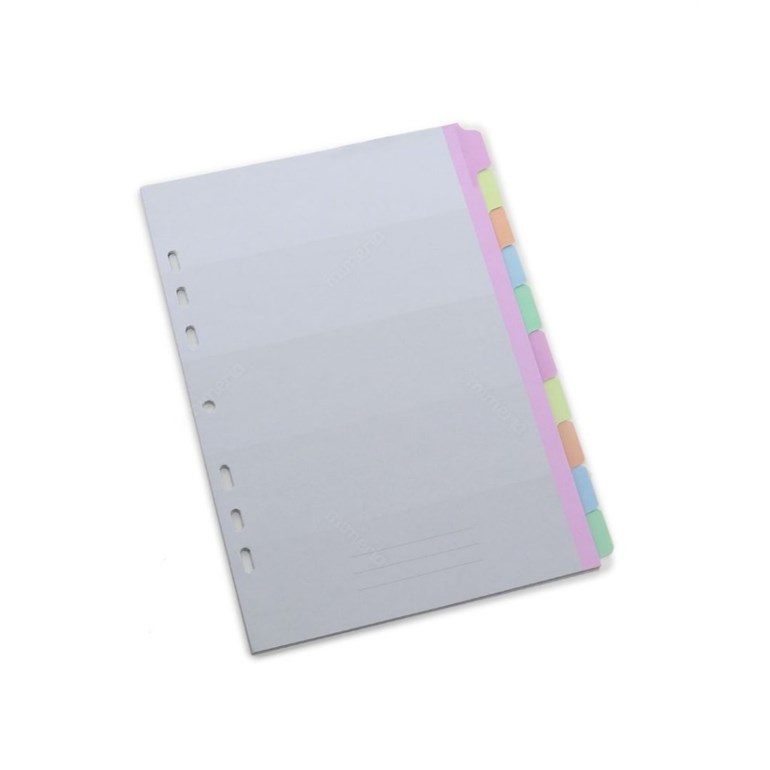 Refil Caderno Ultra 10 Separadores Coloridos