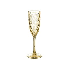 Taça de Champagne Glamour Âmbar 200 ml