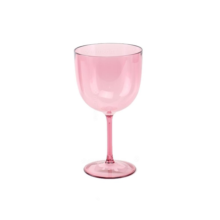 Taça de Gin Rosa Translúcido 500 ml