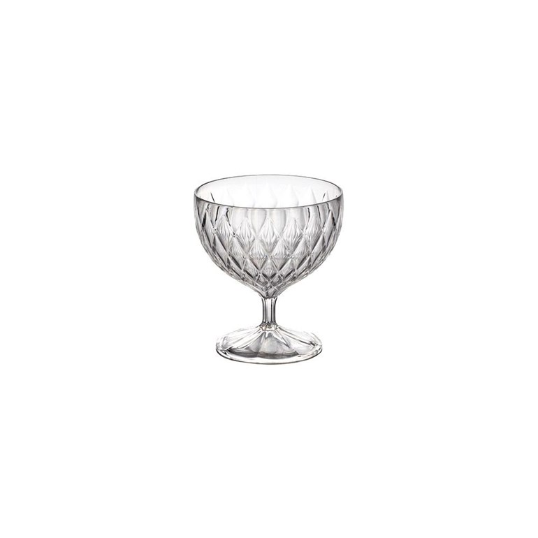 Taça de Sobremesa Glamour Transparente 360 ml