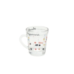 Xícara de Vidro Mini Dots 90 ml